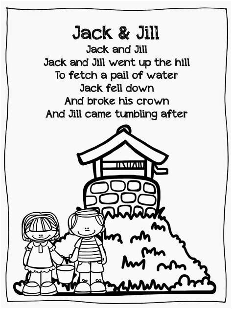 nursery rhymes coloring pages|nursery rhymes pictures printable.